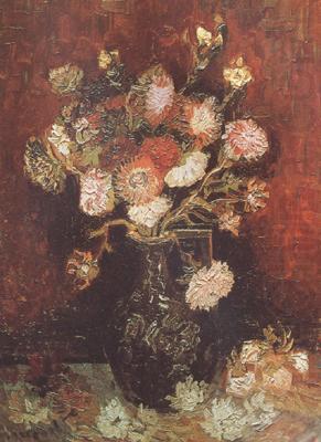 Vase wtih Asters and Phlox (nn04), Vincent Van Gogh